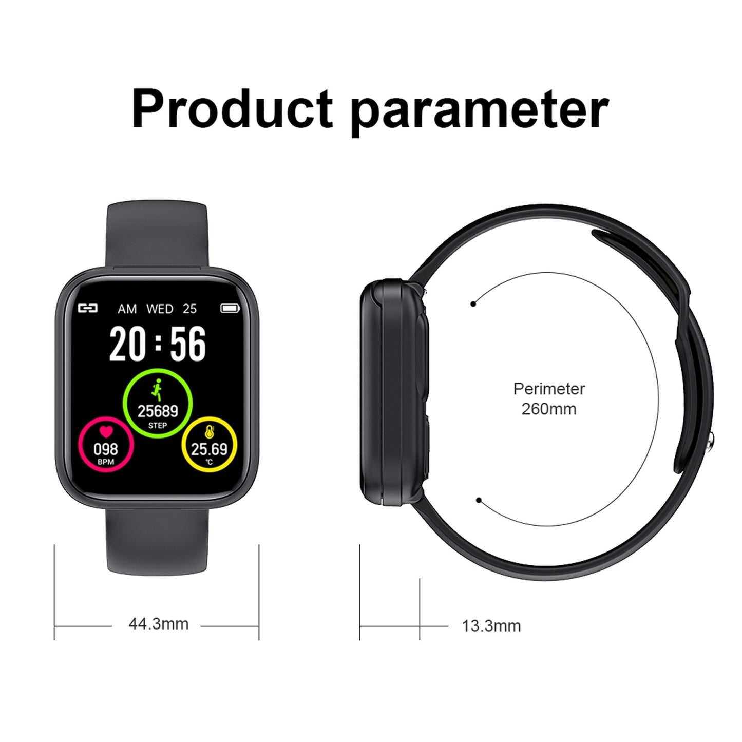 Two-in-one headphone smart watch